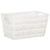 B&M Paper Rope Basket - White 2 B&M Paper Rope Basket - White -Home Accessories Shop 395987 paper rope basket white