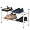 Spaceways Extendable 2 Tier Shoe Rack -Home Accessories Shop 396228 383984 spaceways 2 tier shoe rack