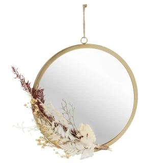 B&M Hanging Foliage Mirror 3 B&M Hanging Foliage Mirror