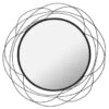 B&M Black Wire Mirror -Home Accessories Shop 396238 black wire mirror
