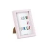 B&M Colourblock Frame 4 X 6" - Pink -Home Accessories Shop 396247 basic colourblock frame 4x6 pink