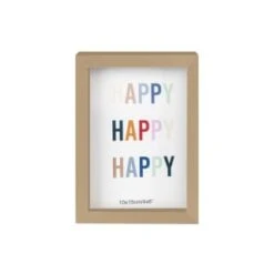 B&M Colourblock Frame 4 X 6" - Gold -Home Accessories Shop 396250 basic colourblock frame 4x6 gold