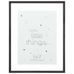 B&M Glass & Metal Photo Frame 5x7" -Home Accessories Shop 396346 glass and metal frame 5x7 2