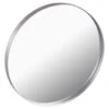 B&M Silver Round Small Mirror -Home Accessories Shop 396379 silver round small mirror