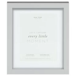 B&M New York Box Photo Frame - 6 X 8" - Grey -Home Accessories Shop 396451 new york box frame 8x10 grey 2