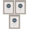 Simply Everyday 5 X 7" Block Frames 3pk - Grey -Home Accessories Shop 396674 3pk simply everyday block frames 5x7 grey 2