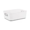 Anti Slip Medium Storage Box - White -Home Accessories Shop 396958 anti slip medium storage box white