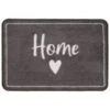 B&M Super Soft Washable Home Doormat - Grey -Home Accessories Shop 397146 super soft washable doormat home grey