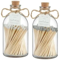 B&M Willow & Bay Matches 120pk - Grey -Home Accessories Shop 397649 willow and bay matches group