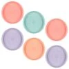 Simply Kids Colour Plates 6pk - Pastel -Home Accessories Shop 398569 6pk simply kids colour plates girls 2