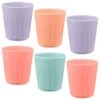 Simply Kids Colour Cups 6pk - Pastel -Home Accessories Shop 398570 6pk simply kids colour cups girls 2