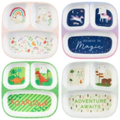 Kids Small Platter - Rainbow -Home Accessories Shop 398592 398594 kids small platter group