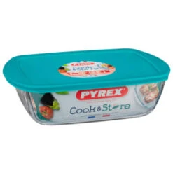 Pyrex Cook & Store Dish With Lid 2.5L -Home Accessories Shop 400452 pyrex cook and store dish with lid 2 5l
